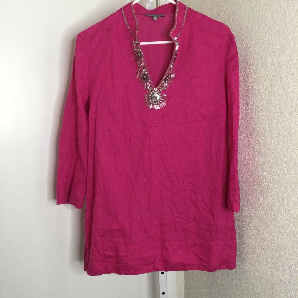 Anne Klein linen tunic